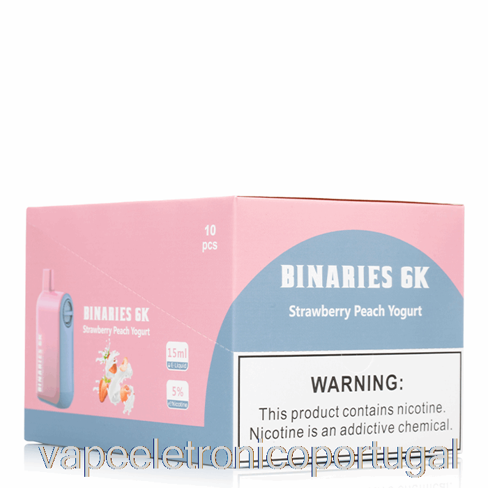 Vape Eletrônico [pacote Com 10] Binários Horizonte 6k 6000 Descartáveis
